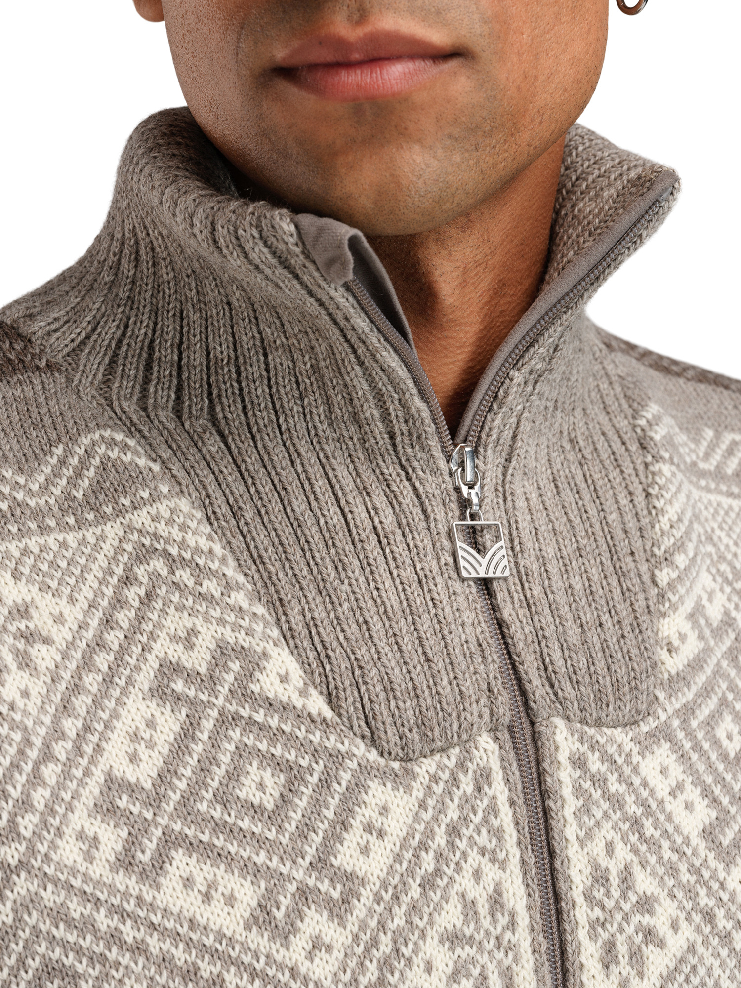 Hardanger Windproof Men's Jacket Vanillasugar Naturalwhite