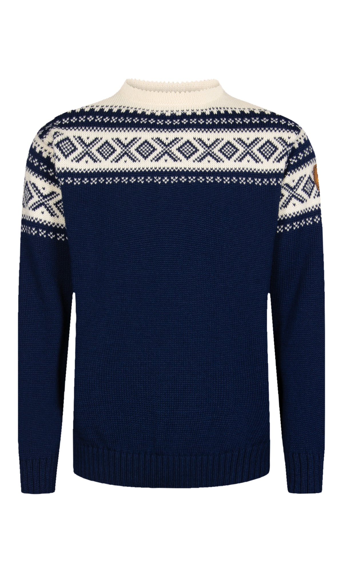 Cortina 1956 Sweater - Norwegian Wool Navy Offwhite