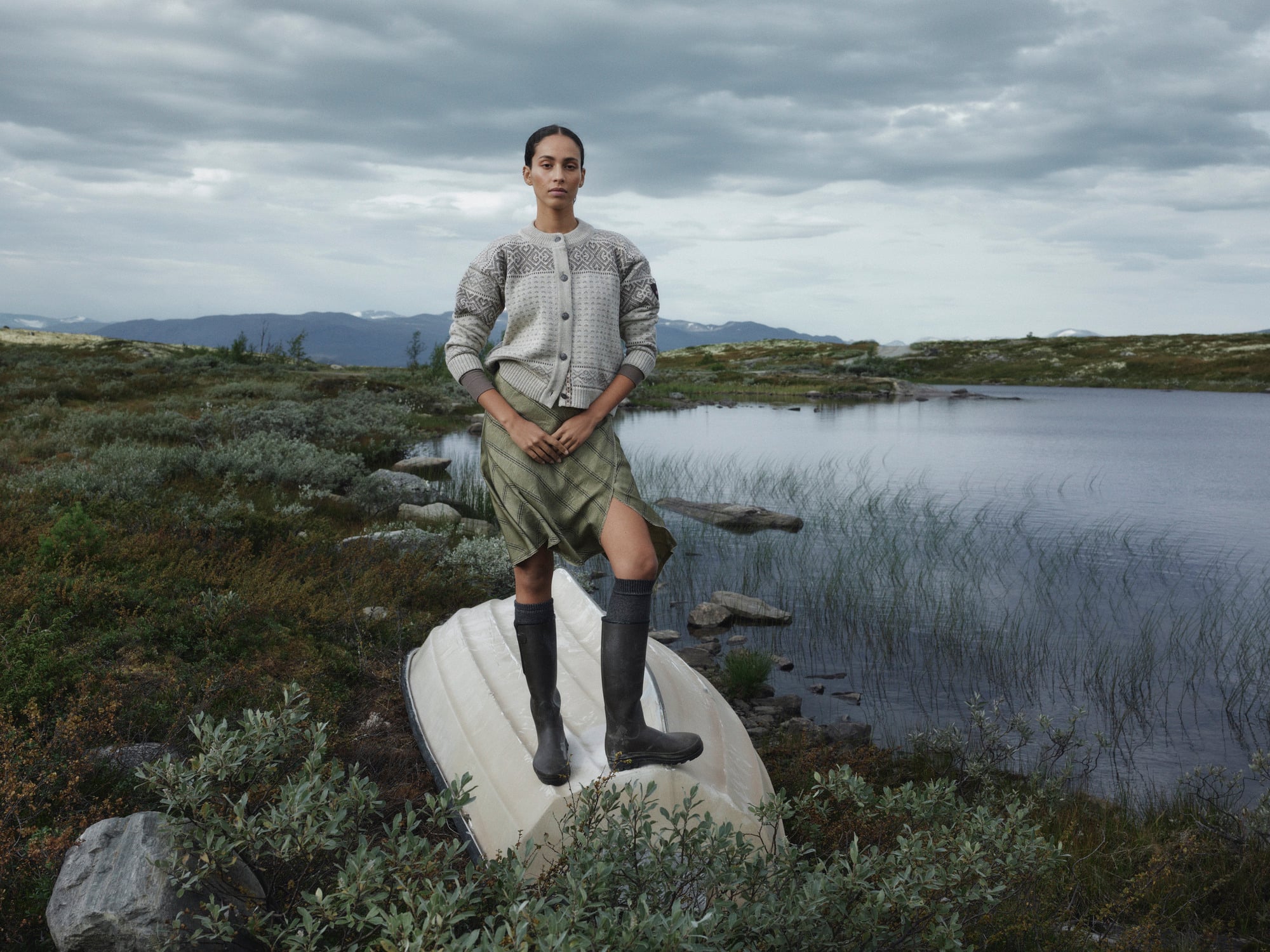 Hannah Sweater Dale of Norway Nature Undyed