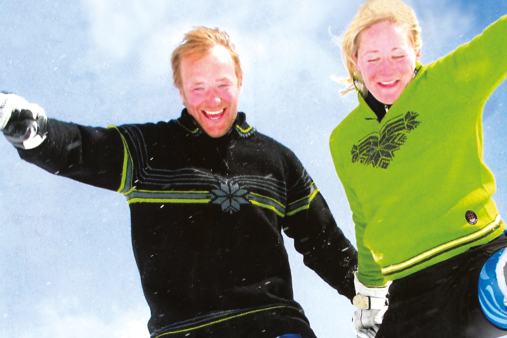 2006 Winter Olympics - Torino, Italy. Olympic Sweaters made by Dale of Norway